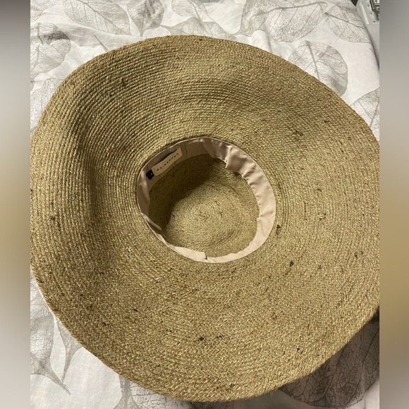 BRUNNA.CO. Tan Jute Wide Brim Hat main image 4